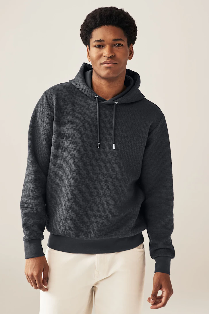 Premium Textured Overhead Hoodie